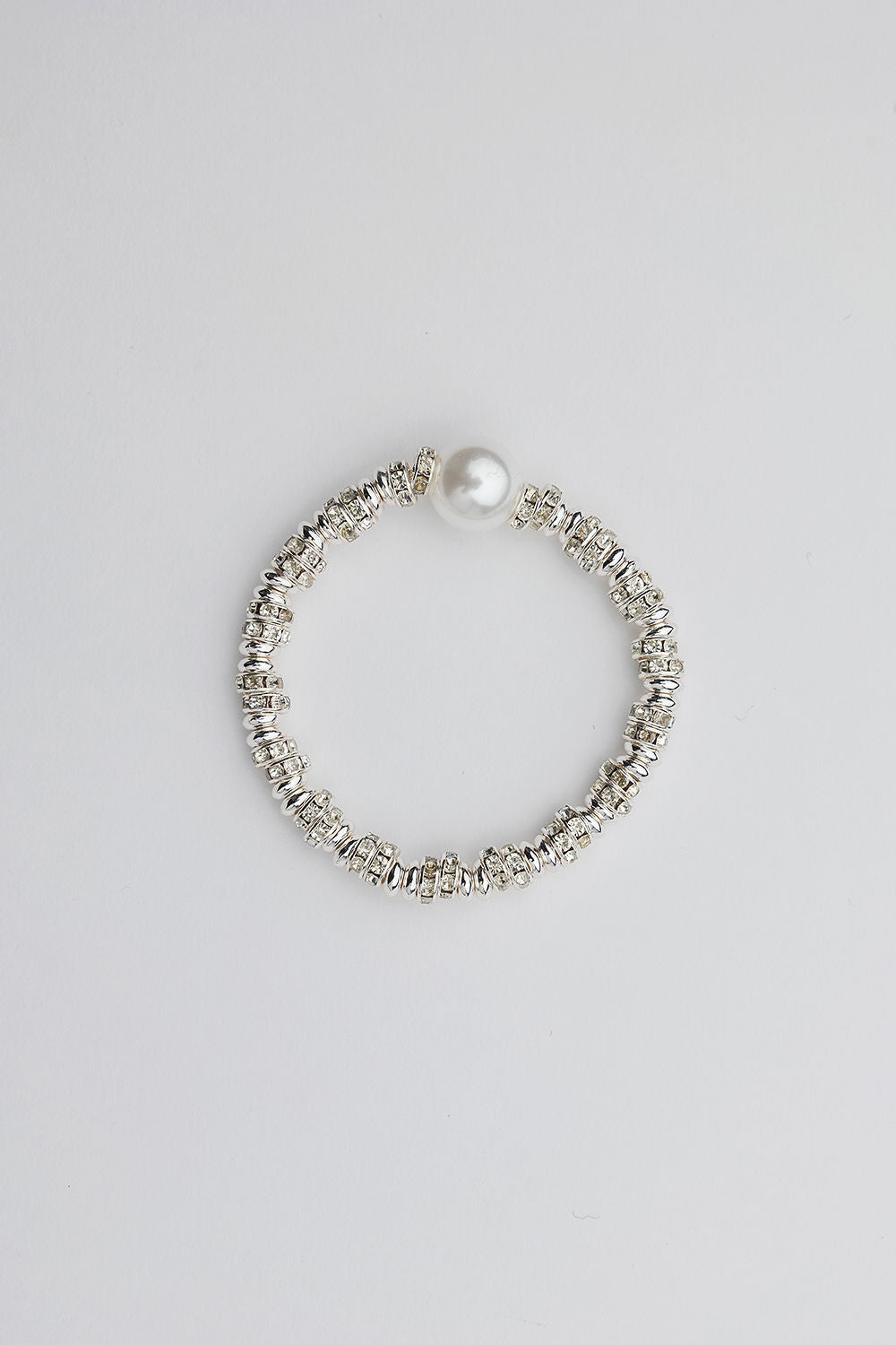 Bow 19 Glow Bracelet Elastic Silver