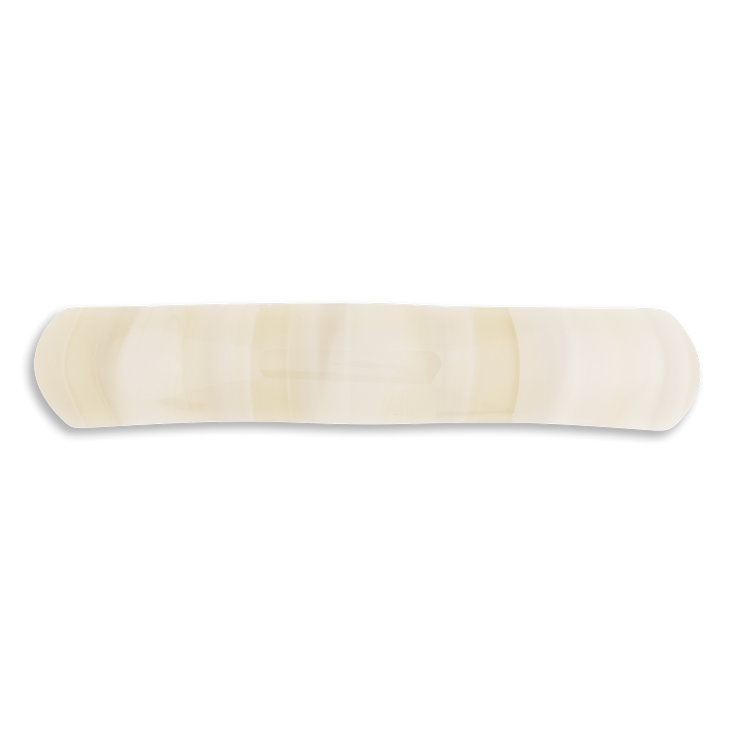 SUI AVA Curved Bone Clip Ivory