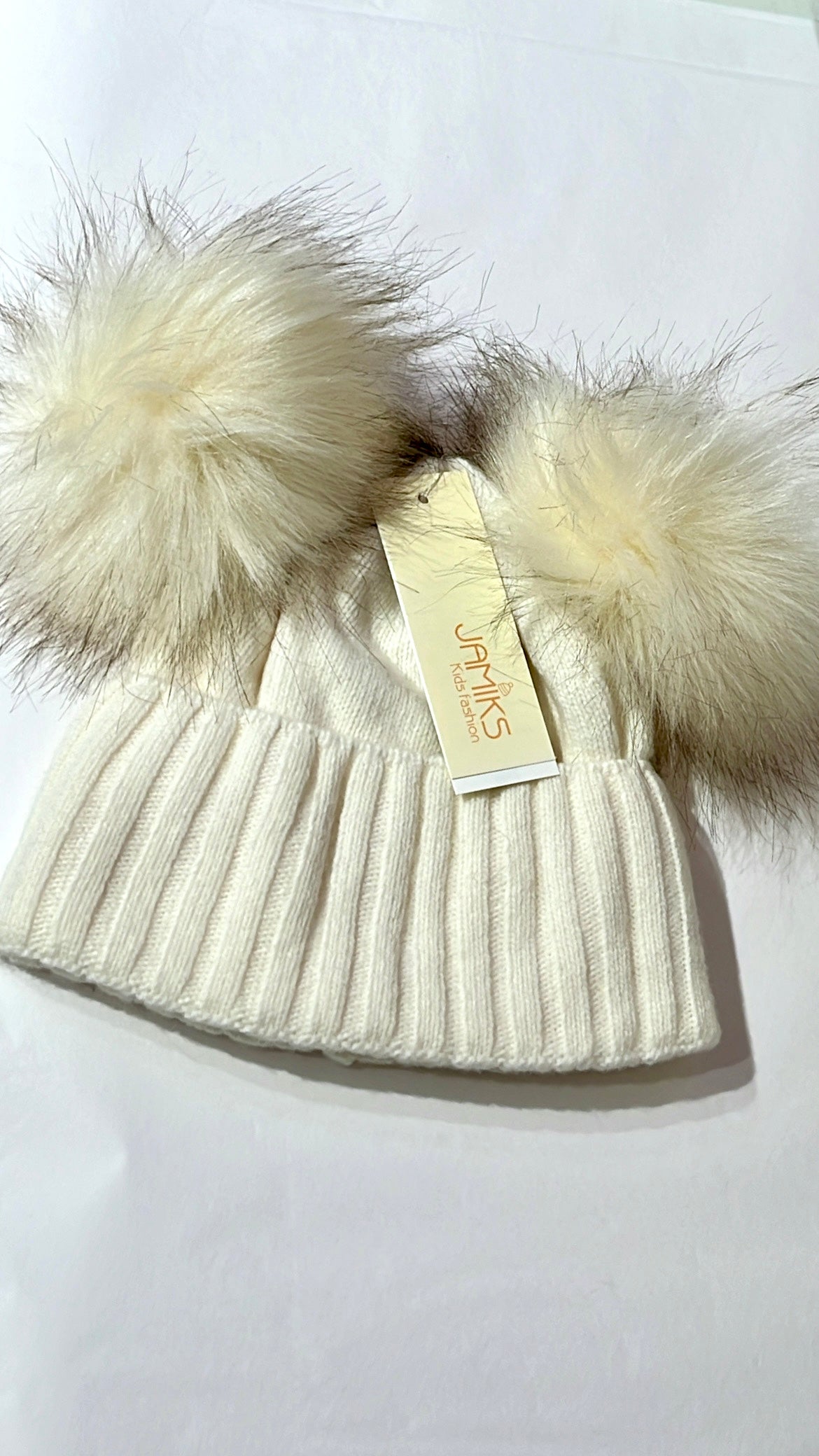 JAMIKS Brielle Lue Pomponger Offwhite