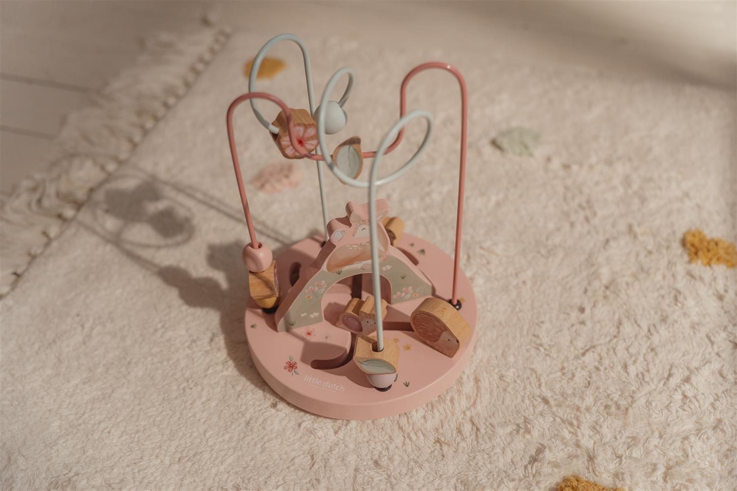 LITTLE DUTCH Aktivitetsspiral,Fairy Garden Rosa Mix