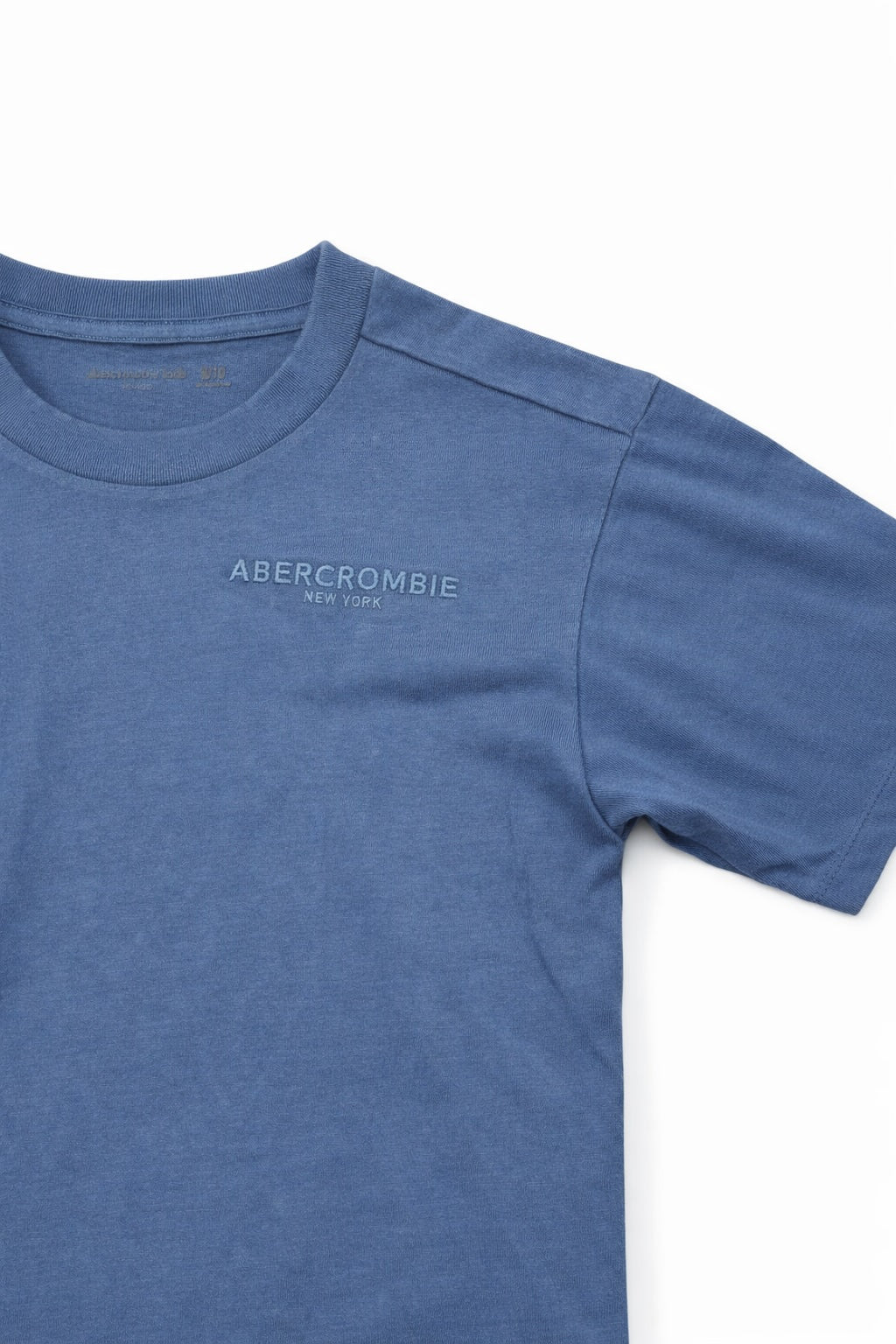 ABERCROMBIE & FITCH T-skjorte Blå - Farmor Ingvarda