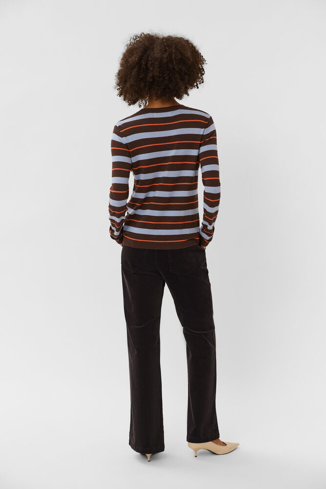 CULTURE Tulum Flare Pants Brown
