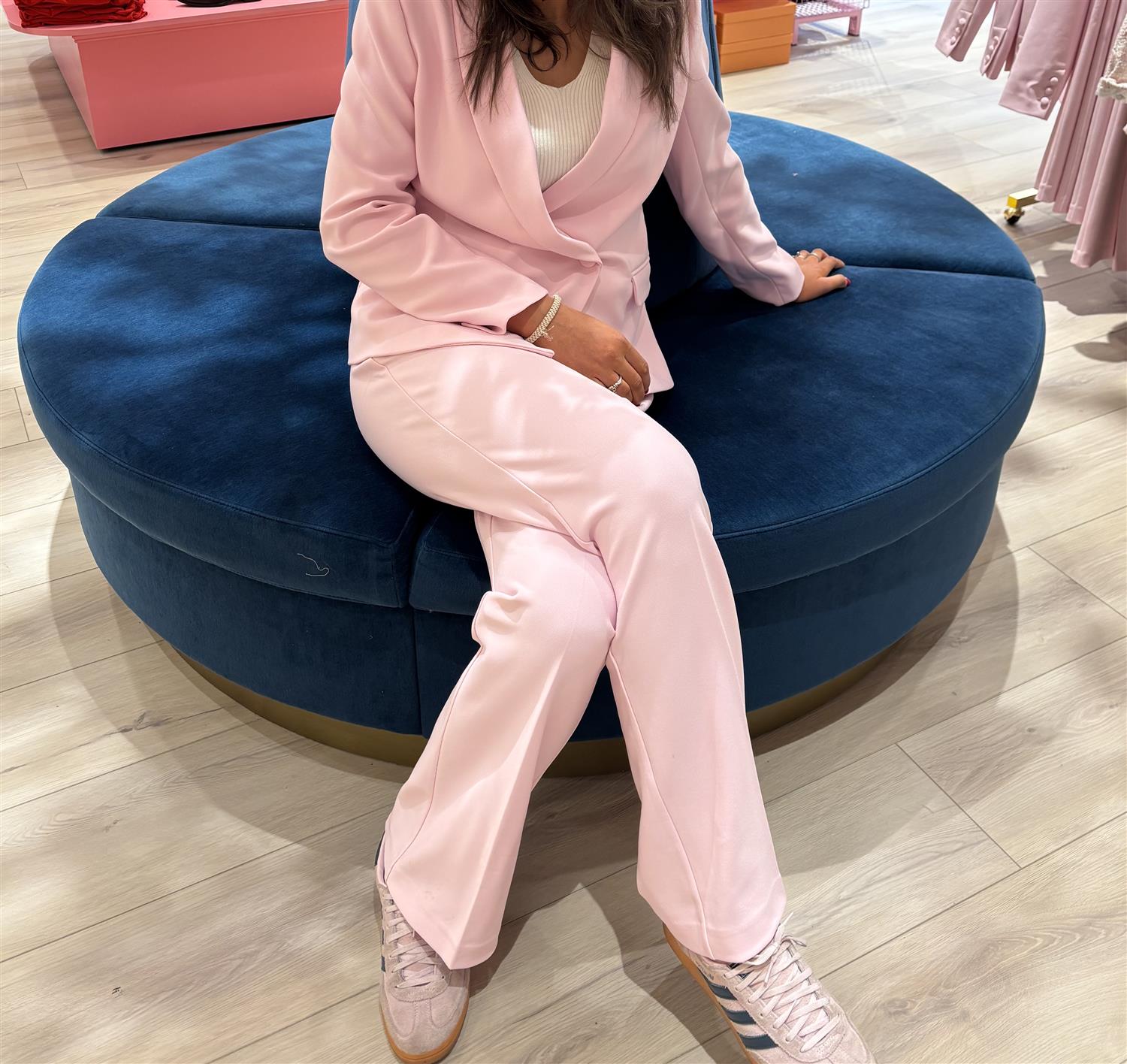 RUE de FEMME Olana Wide Pants Crystal Pink