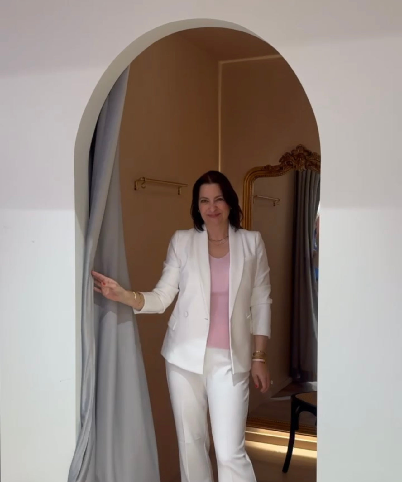 RUE de FEMME Eloiseppa Blazer Off White