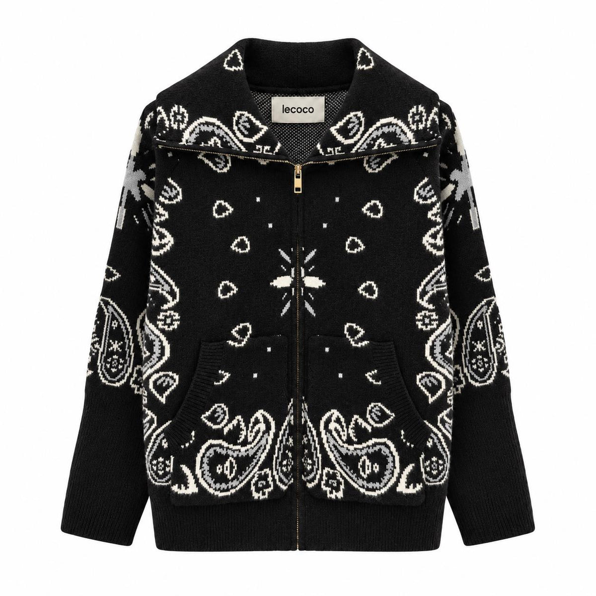 LECOCO Hanna Cardigan Black