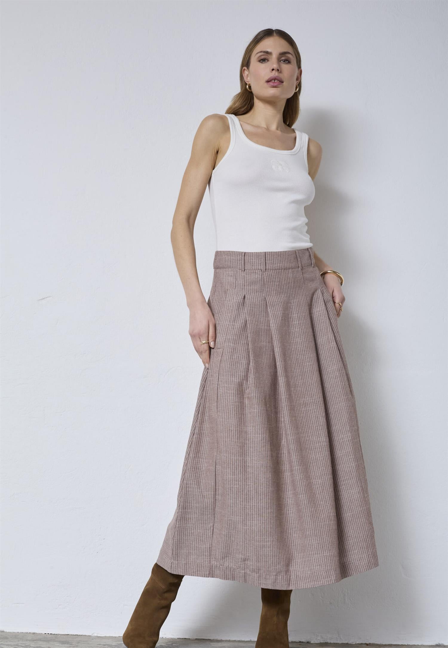 CO´ COUTURE Jiho Anya Pleat Skirt