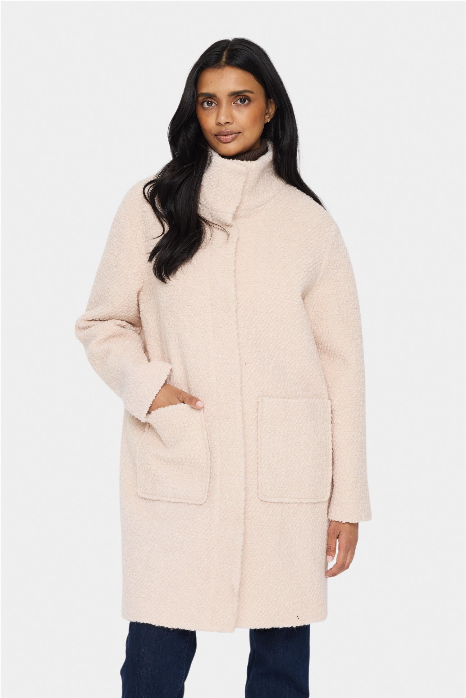 SAINT TROPEZ Freddy Coat Creme