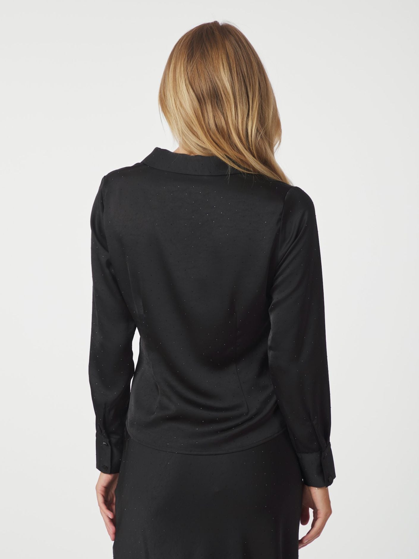 NEO NOIR Christy Heavy Sateen Bedaz Shirt