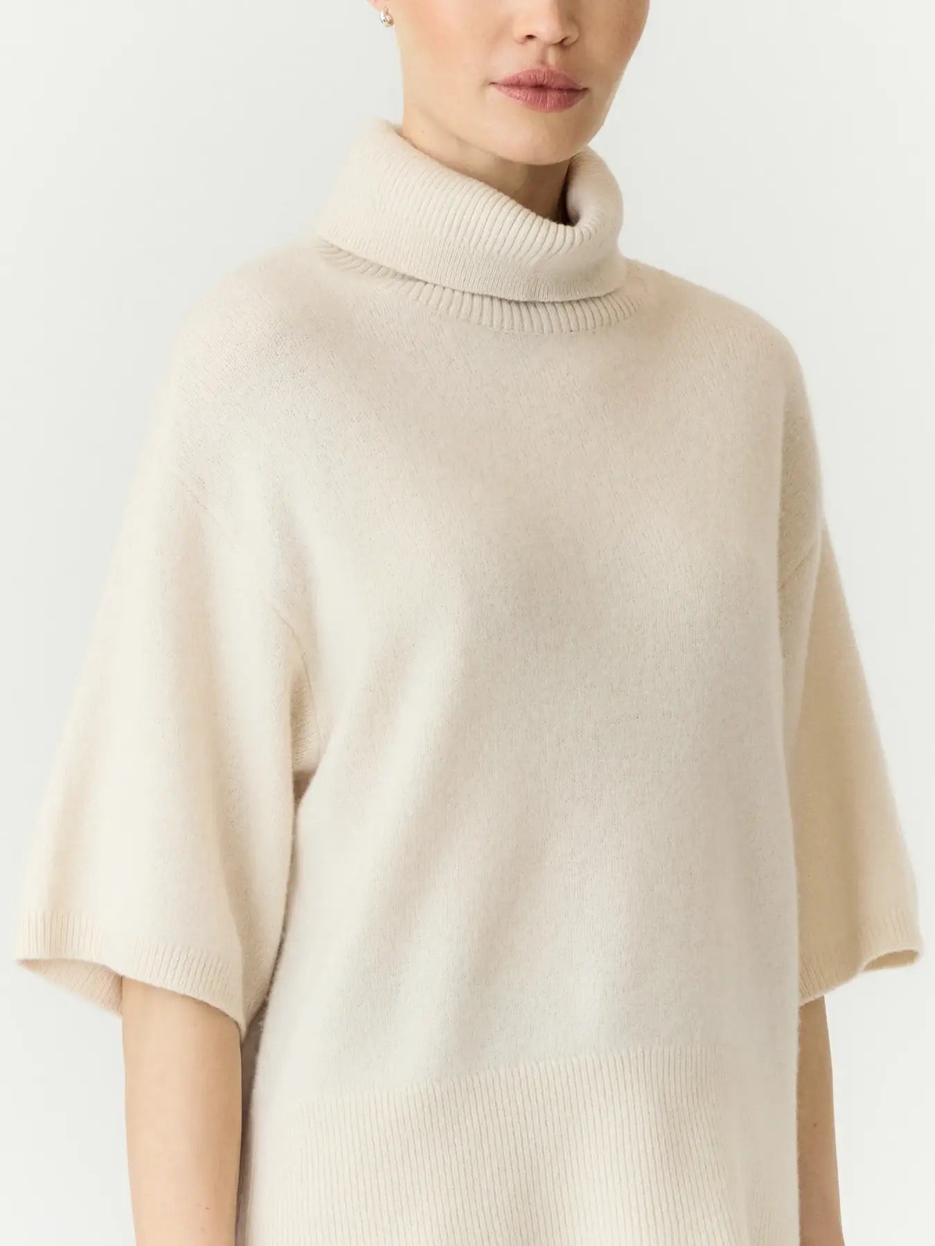 YAS Yasemila 2/4 Wool Knit Pullover