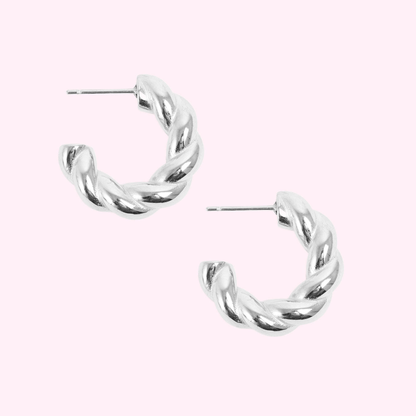 TONE DAMLI by A & C Friendship Hoops Sølv