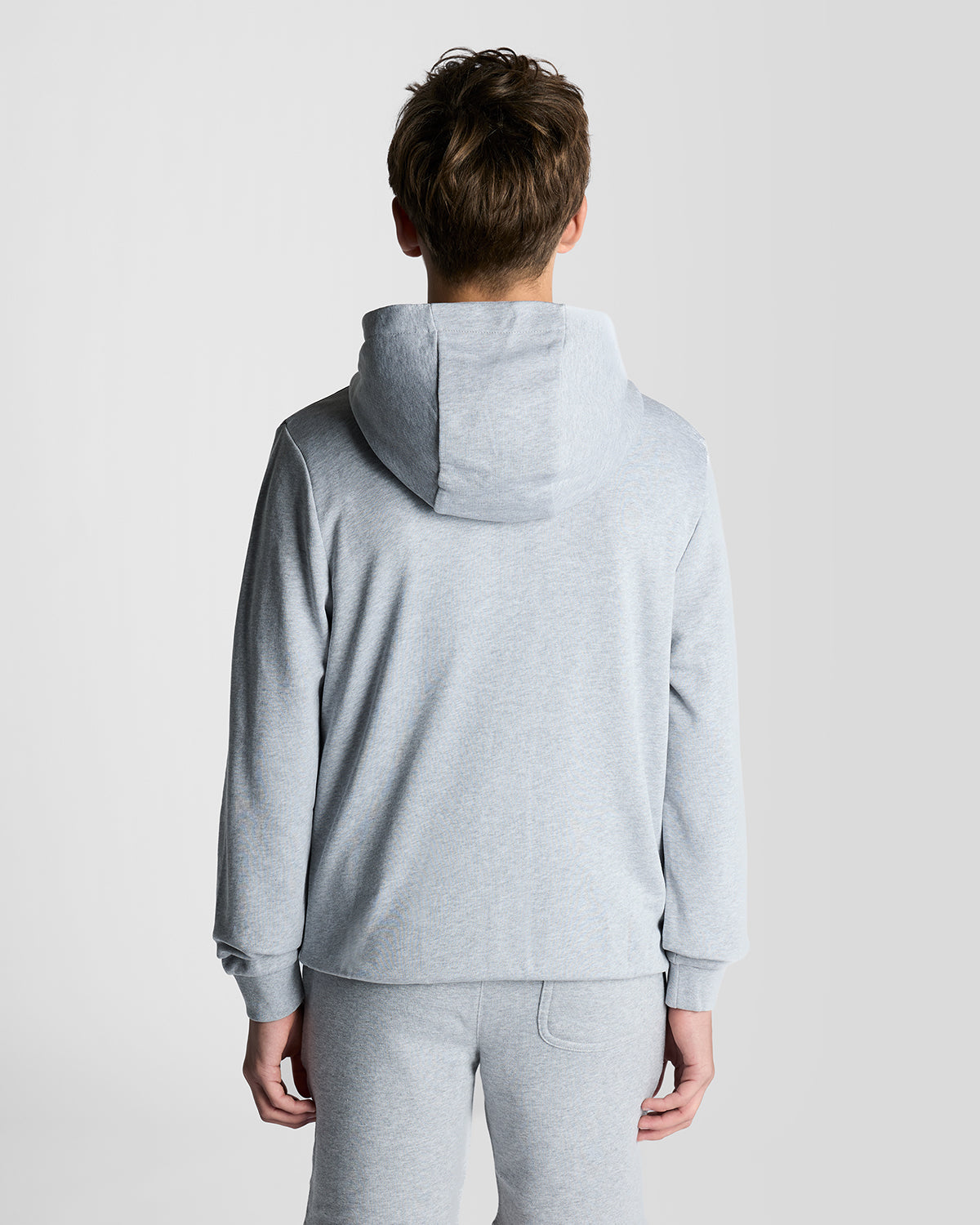 LYLE & SCOTT Hettejakke Lys Grå Melert - Farmor Ingvarda