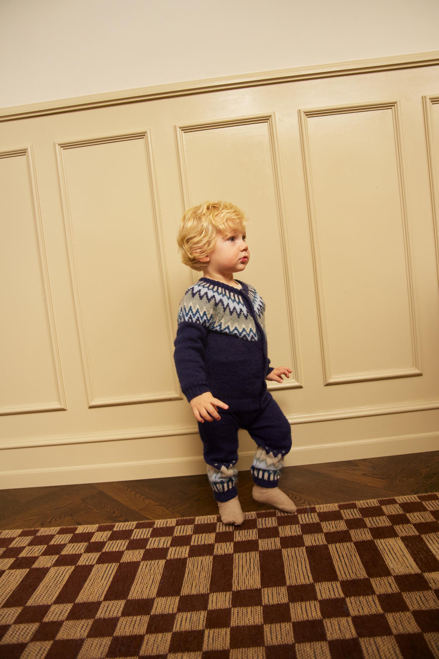 MOLO 0-4ÅR Bay Cardigan,Baby Blå Mix