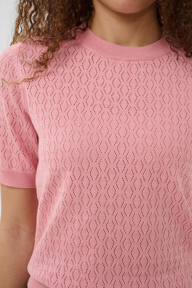 SAINT TROPEZ Mila Pointelle SS Pullover