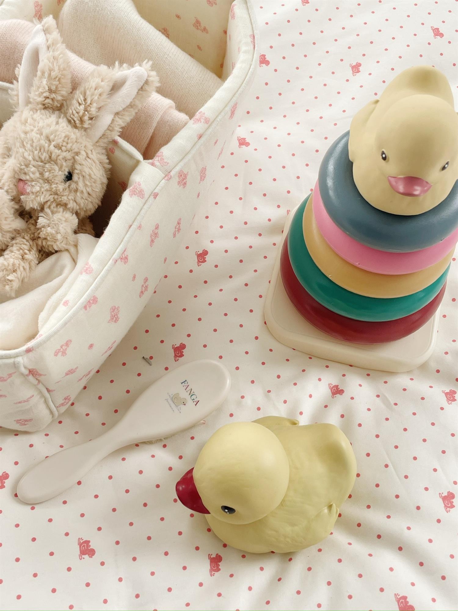 FANGA FONTANA by Konges Sløjd Baby Hårbørstesett Lys Beige