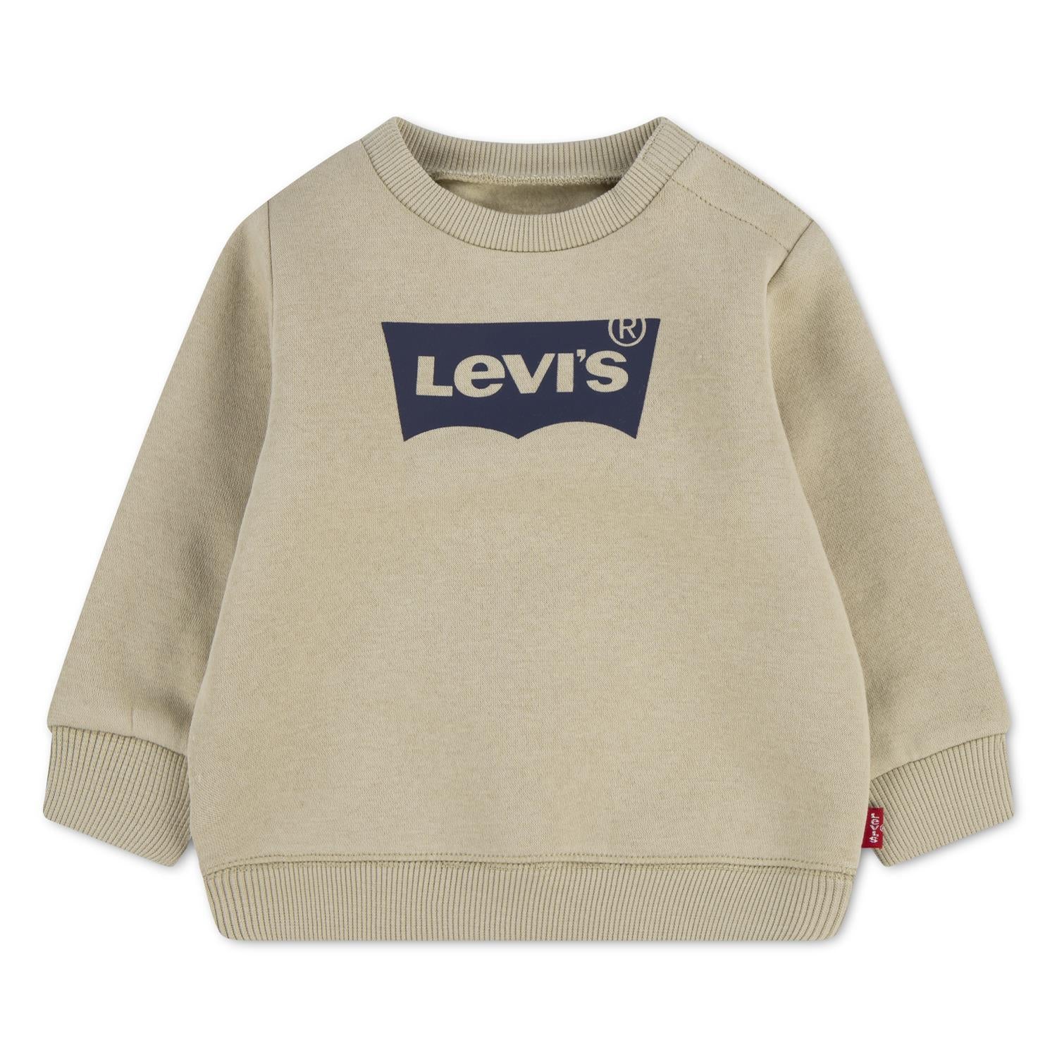 LEVIS 0-3ÅR Genser m/logo Beige