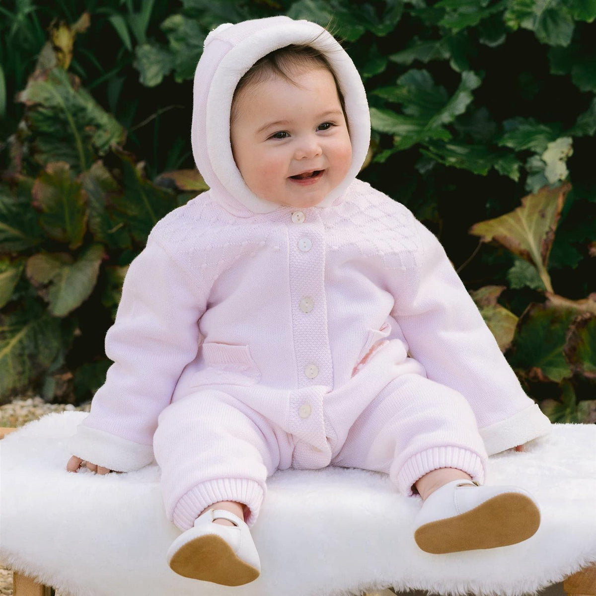 EMILE ET ROSE Kirsten,dress m/pelskant Rosa