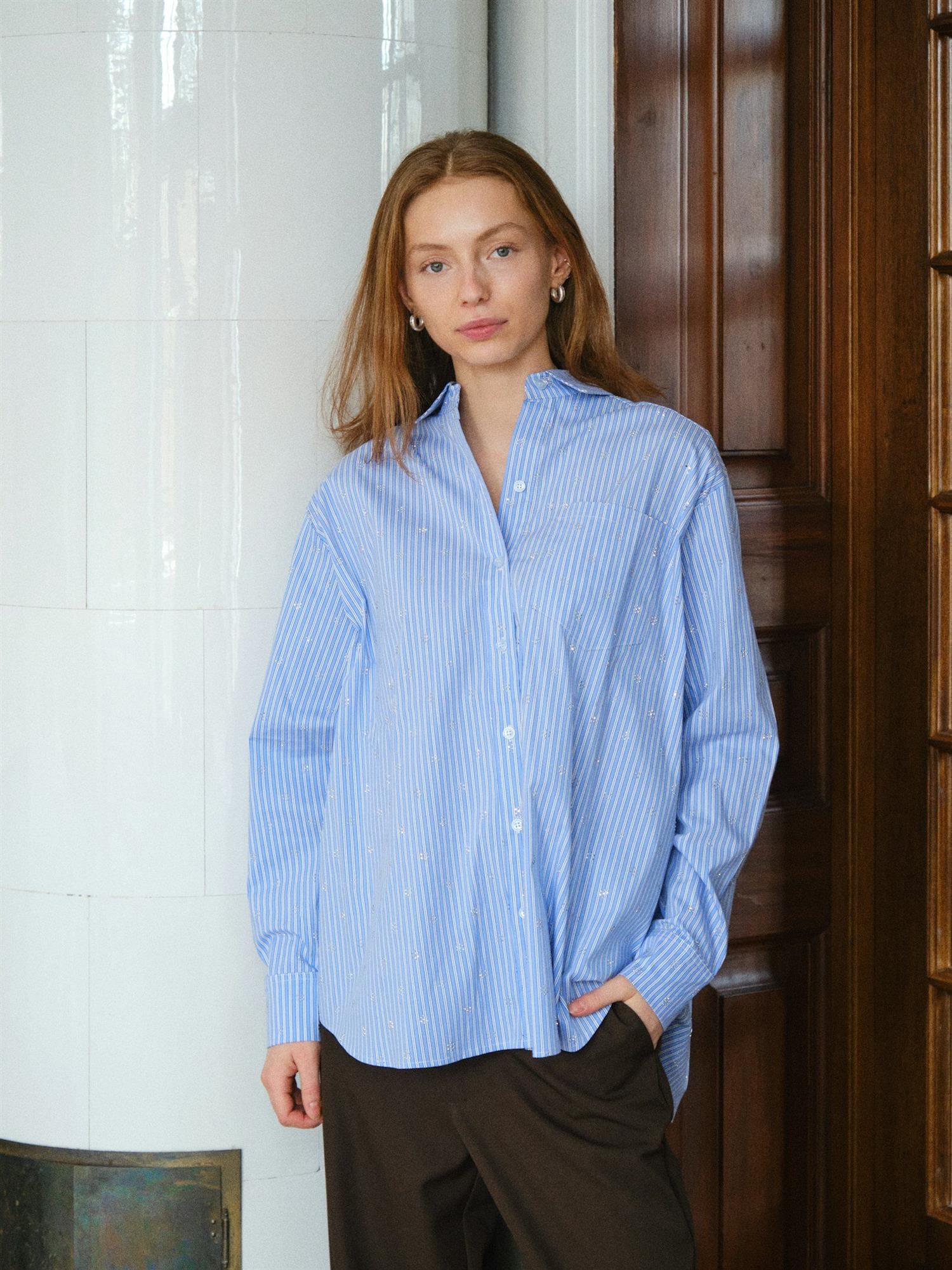 NEO NOIR Dalma Decoration Shirt