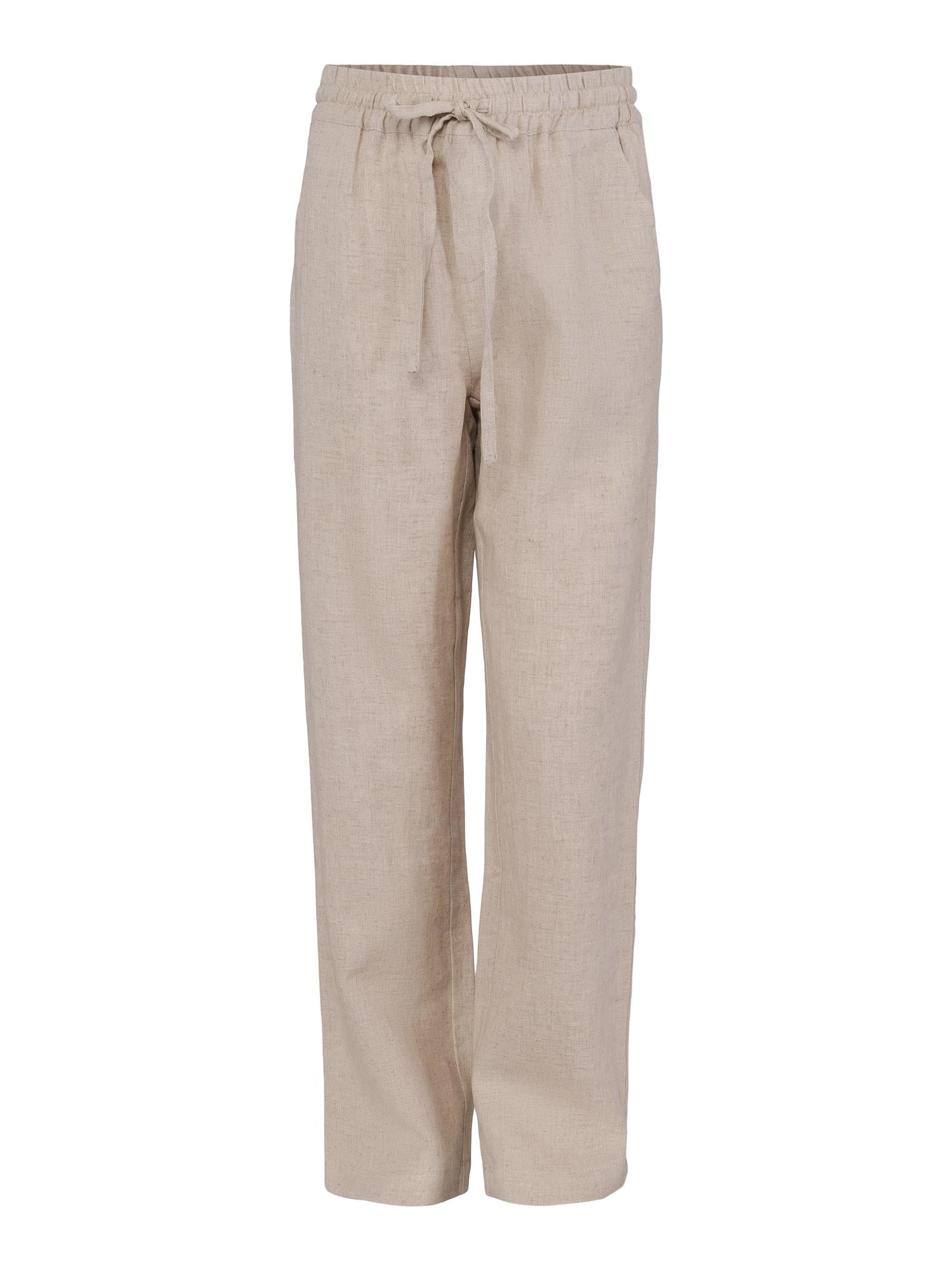 VILJE OG VE Selmer Linen Pant Beige