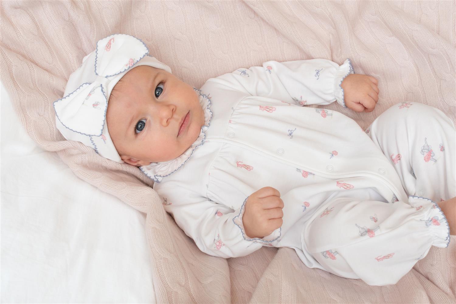 LIVLY Ballerina Gia Overall Hvit/Rosa