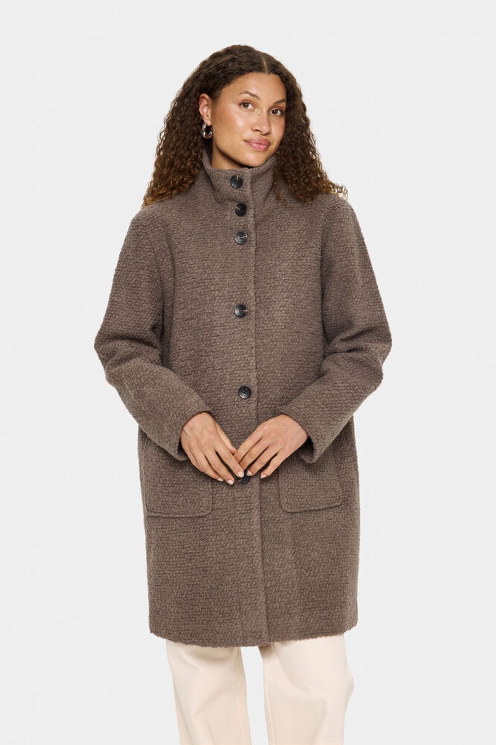 SAINT TROPEZ Ferddy Wool Coat