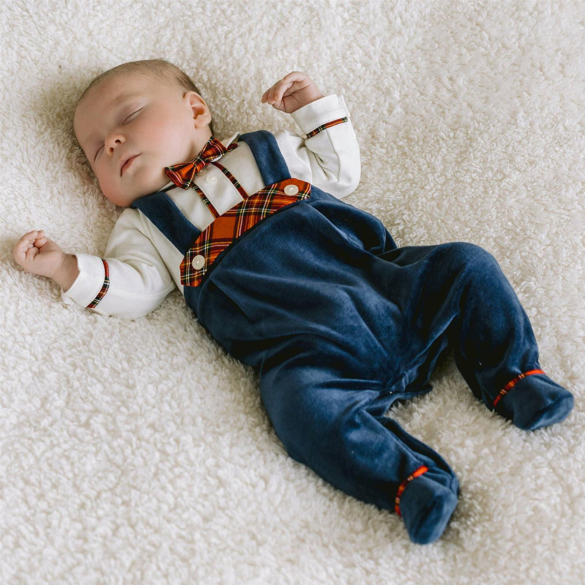 EMILE ET ROSE Kenneth Babydress Marineblå