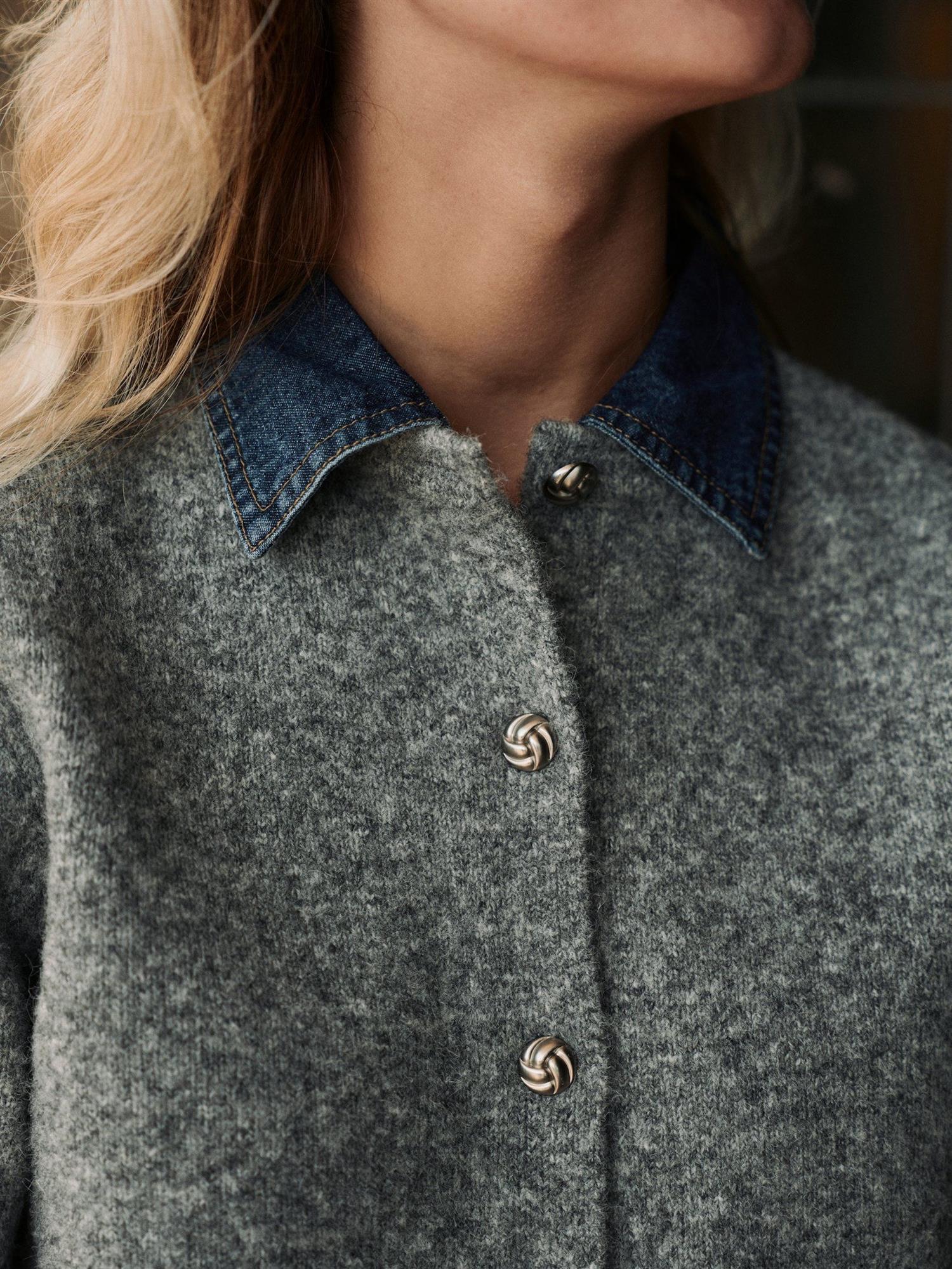 NEO NOIR Amoria Knit Cardigan