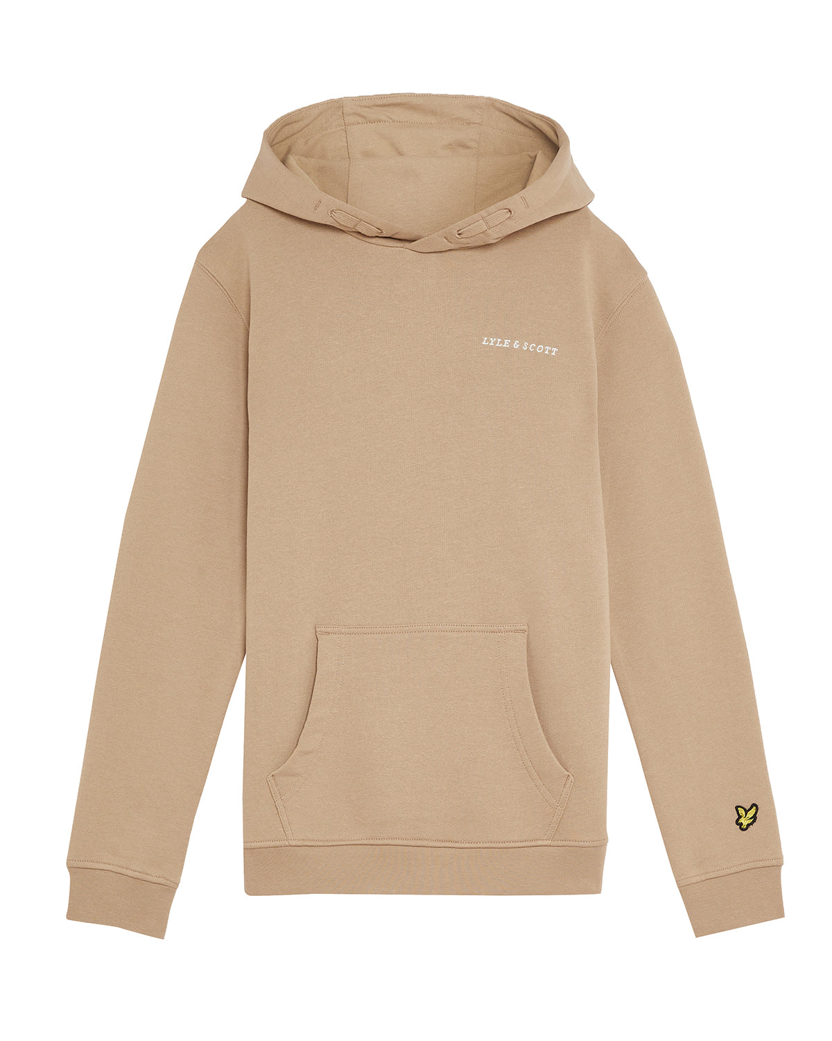 LYLE & SCOTT Script Hoodie Sand