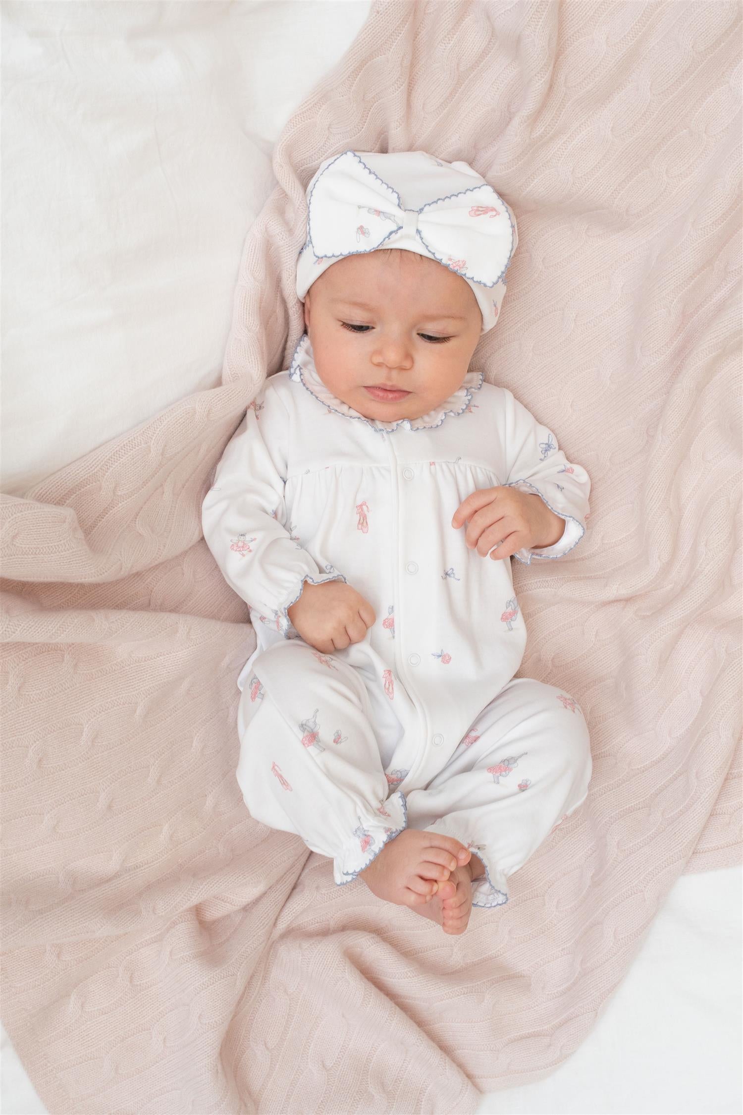 LIVLY Ballerina Gia Overall Hvit/Rosa