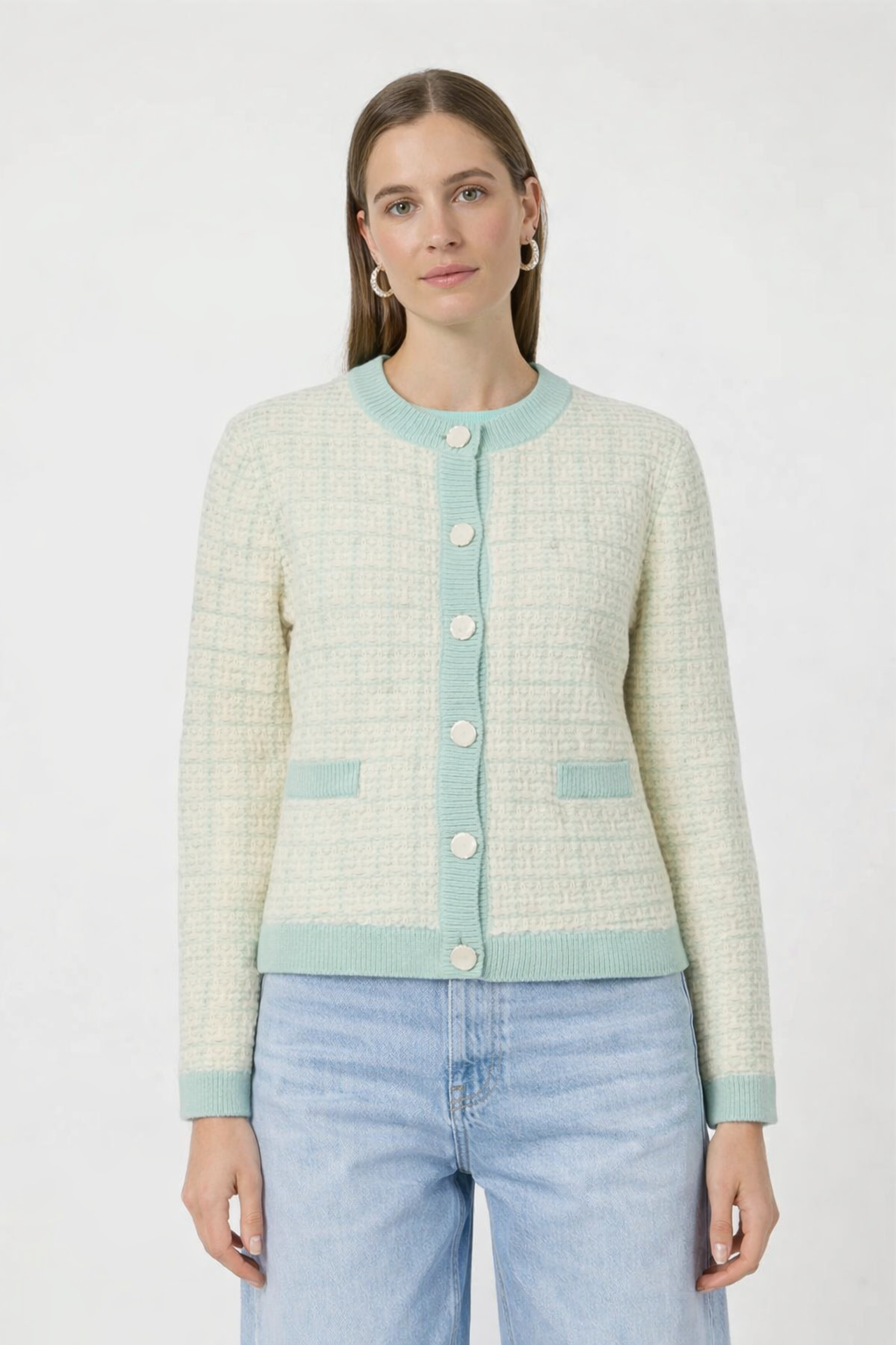 YAS Yaslivia Short Knit Cardigan