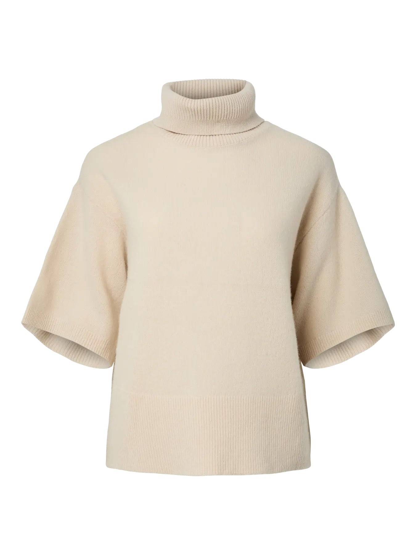 YAS Yasemila 2/4 Wool Knit Pullover