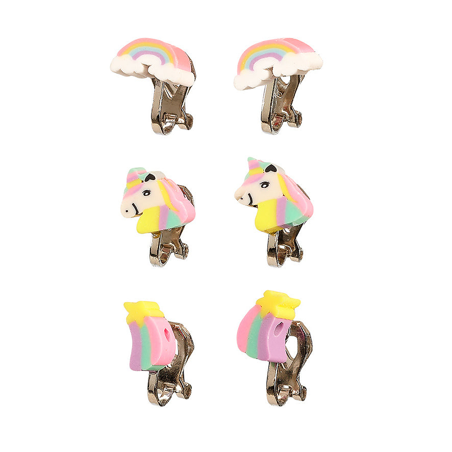 SOUZA! Ear clips Hera,3pk Pastell