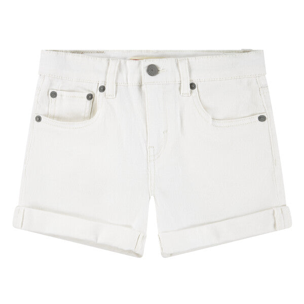 LEVIS 4-14ÅR Dongeri shorts Off-White - Farmor Ingvarda
