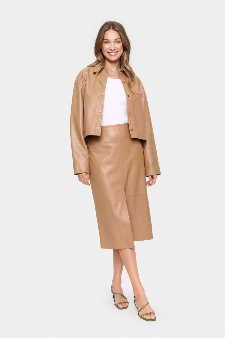 SAINT TROPEZ Falexi Skirt Caramel