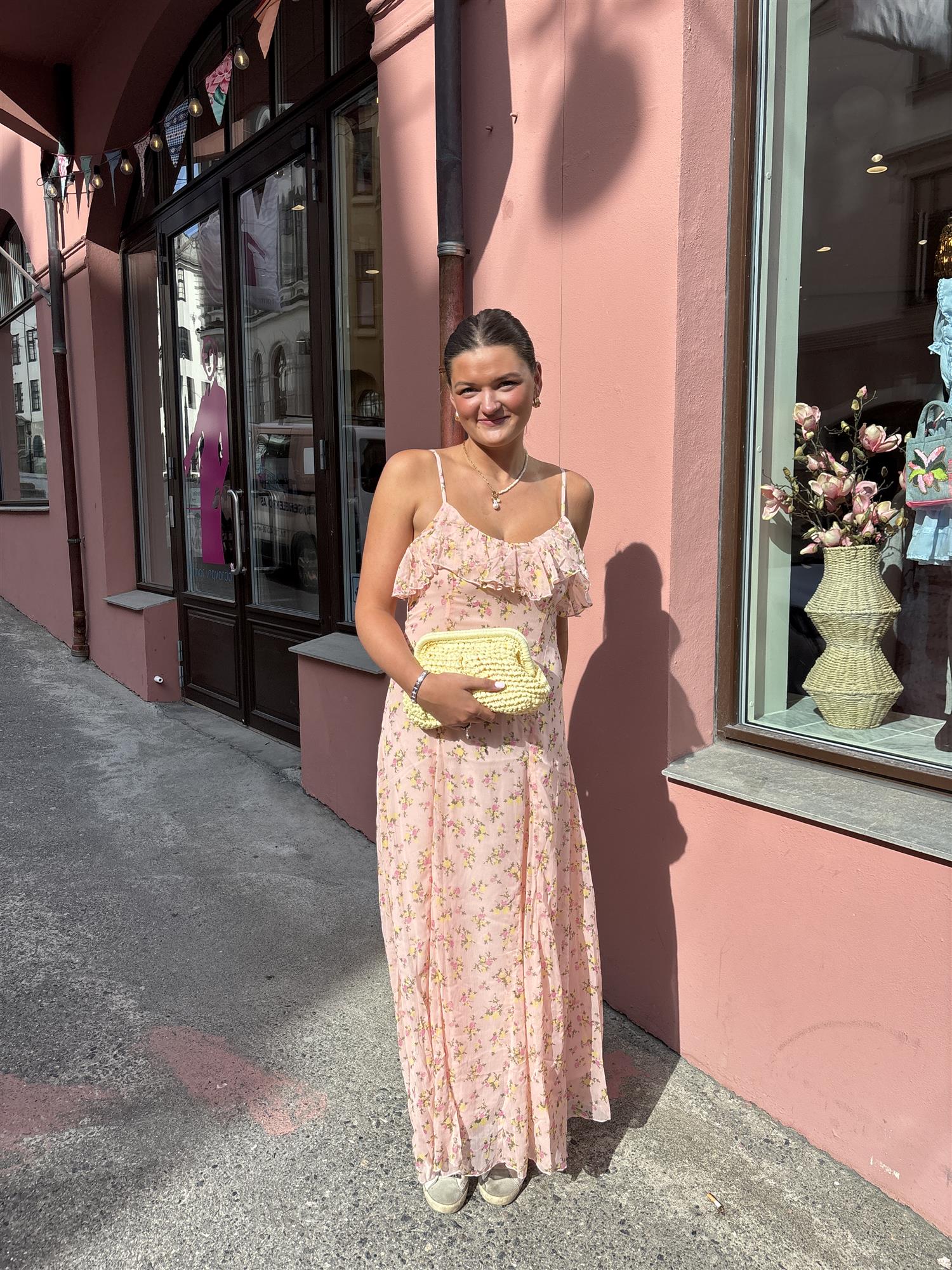 YAS Yassoiree strap maxi dress