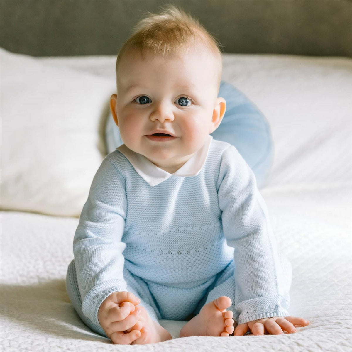 EMILE ET ROSE Kaleb Heldress m/lue Isblå