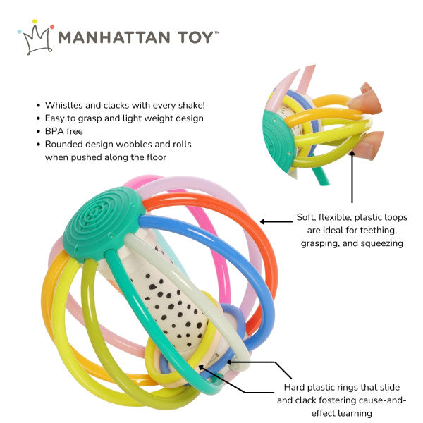 MANHATTAN TOYS Whistleball Colorpop