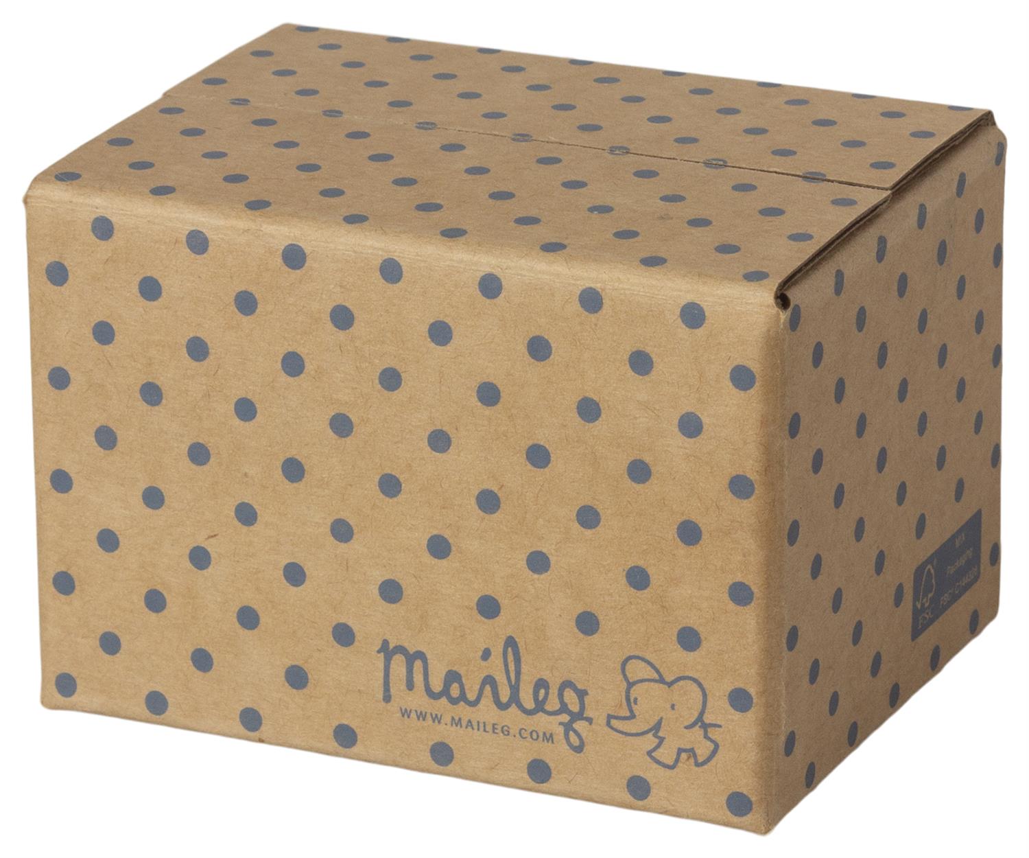 MAILEG Miniature grocery box