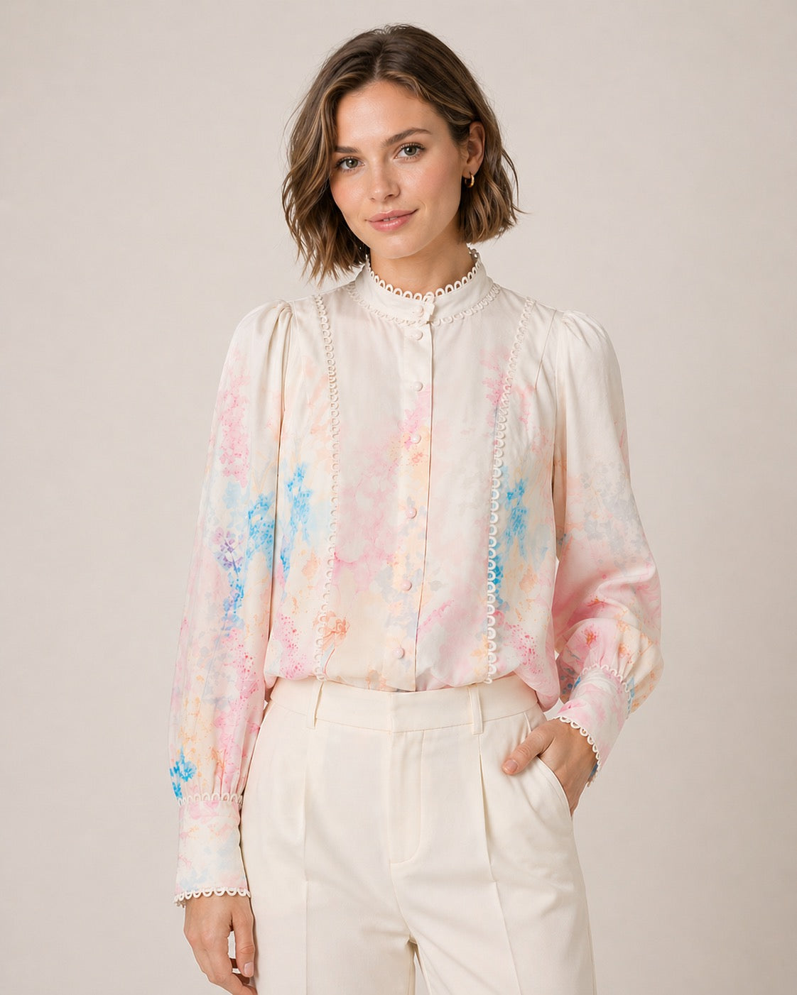 YAS Yasflorence Shirt - Farmor Ingvarda