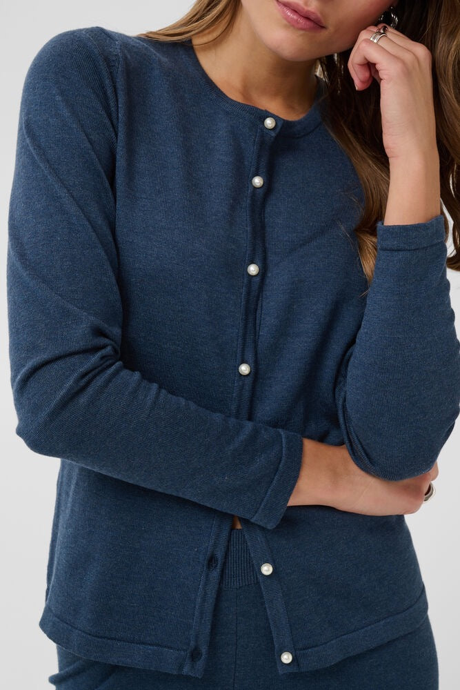 SAINT TROPEZ Jemma Cardigan Blue