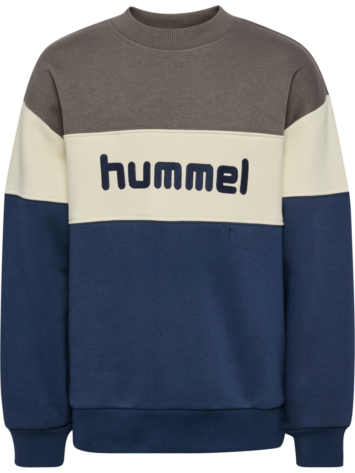 HUMMEL 4-10ÅR Loose Block Crewneck Jr