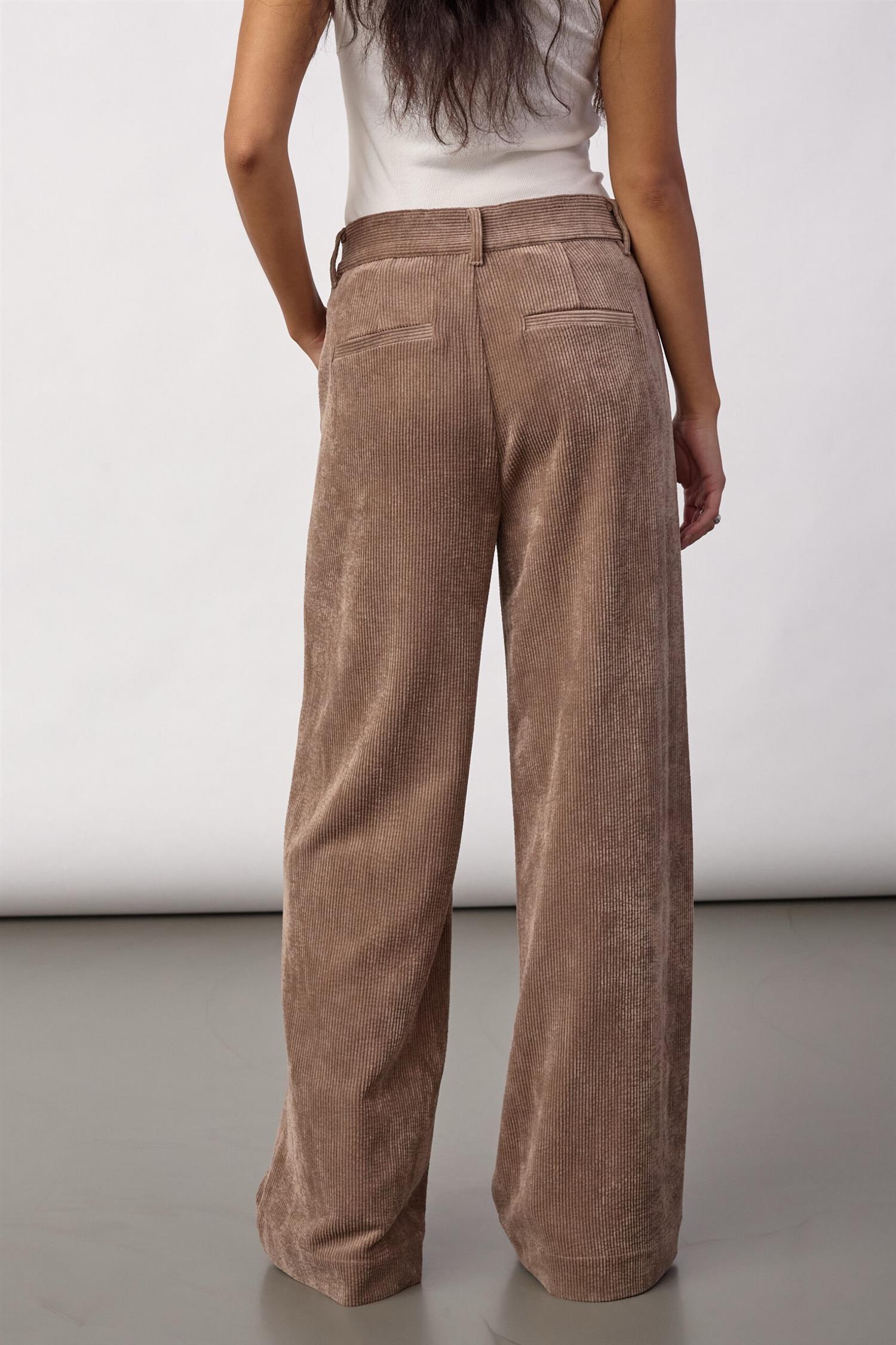 CO´ COUTURE Daisy Cord Pant Walnut