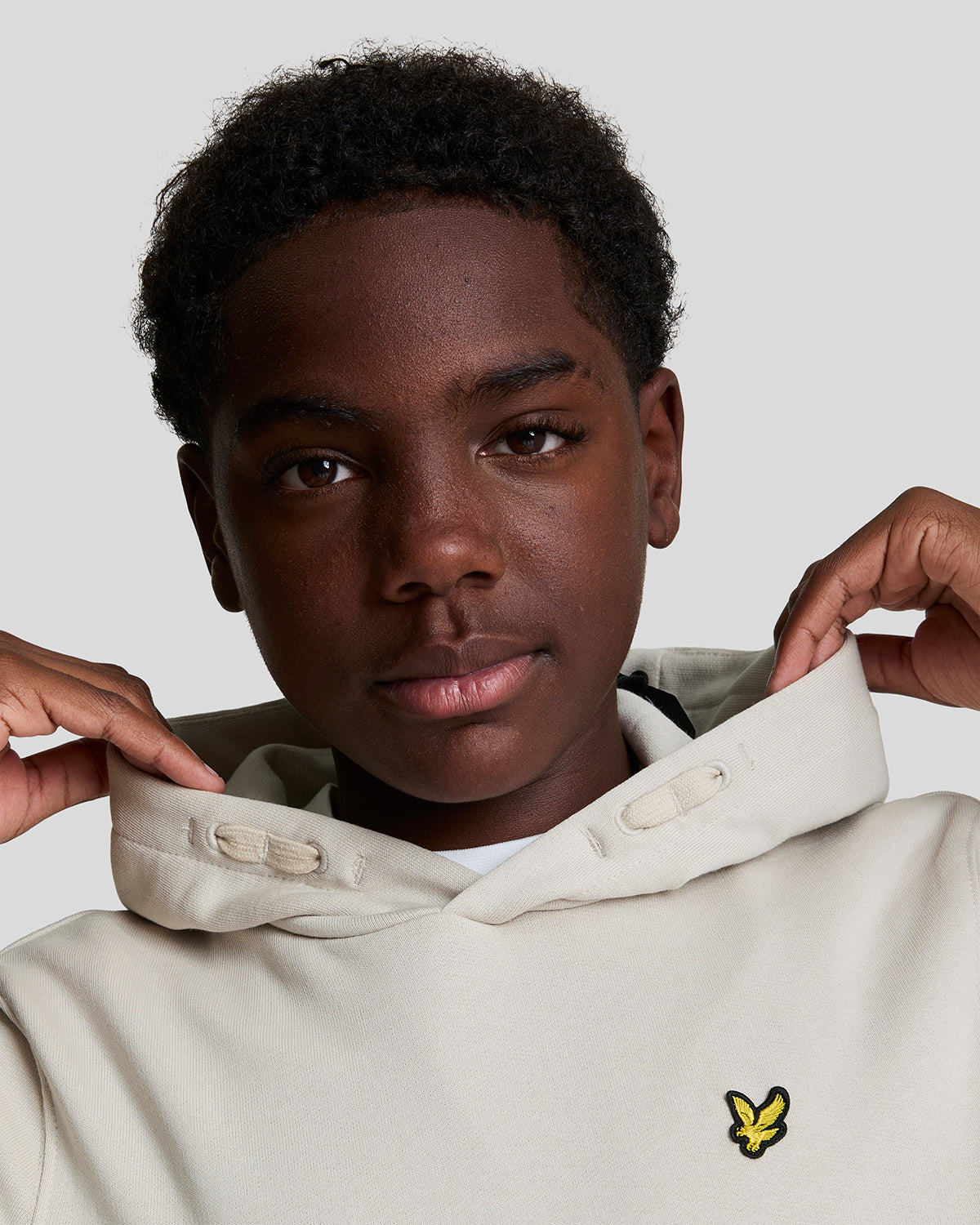 LYLE & SCOTT Pullover Hoodie Beige