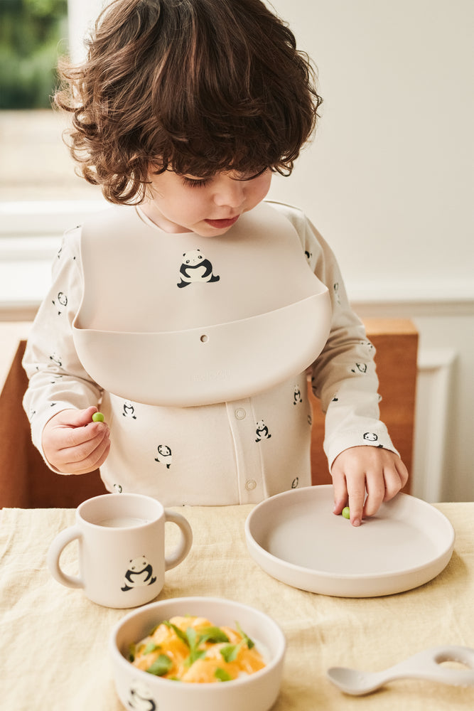 LIEWOOD Vivi Printed Tableware Set,Panda