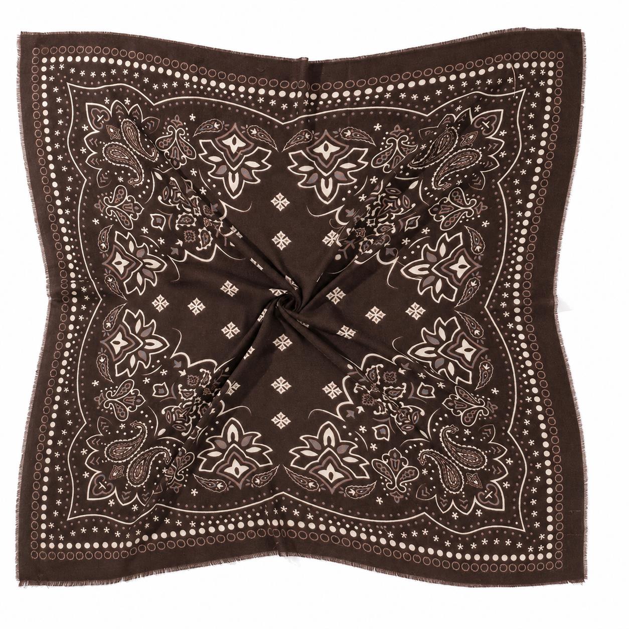 ENDLESS El Paso Scarf Mørk Brun