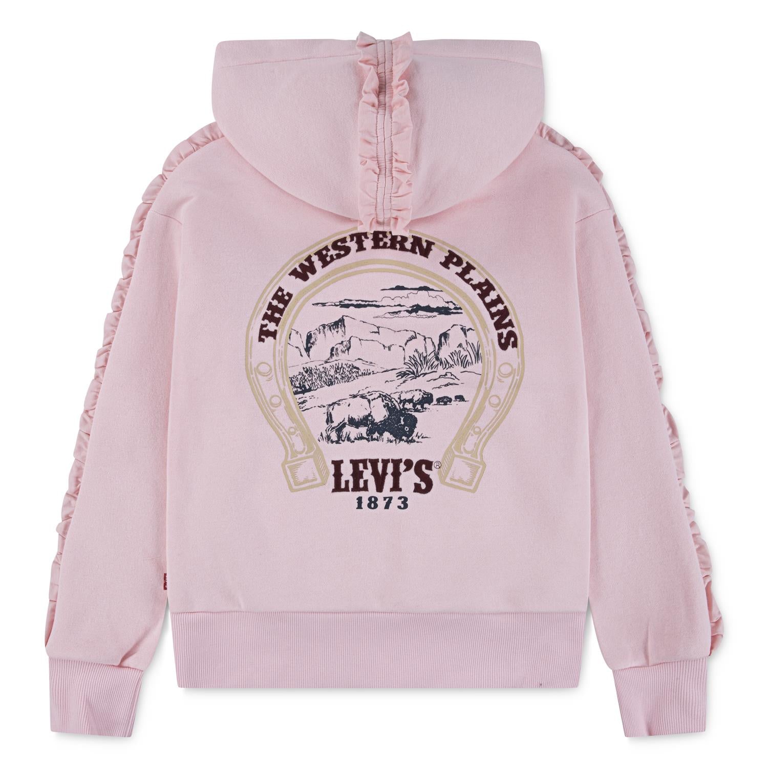LEVIS Hettegenser m/rysjer Rosa