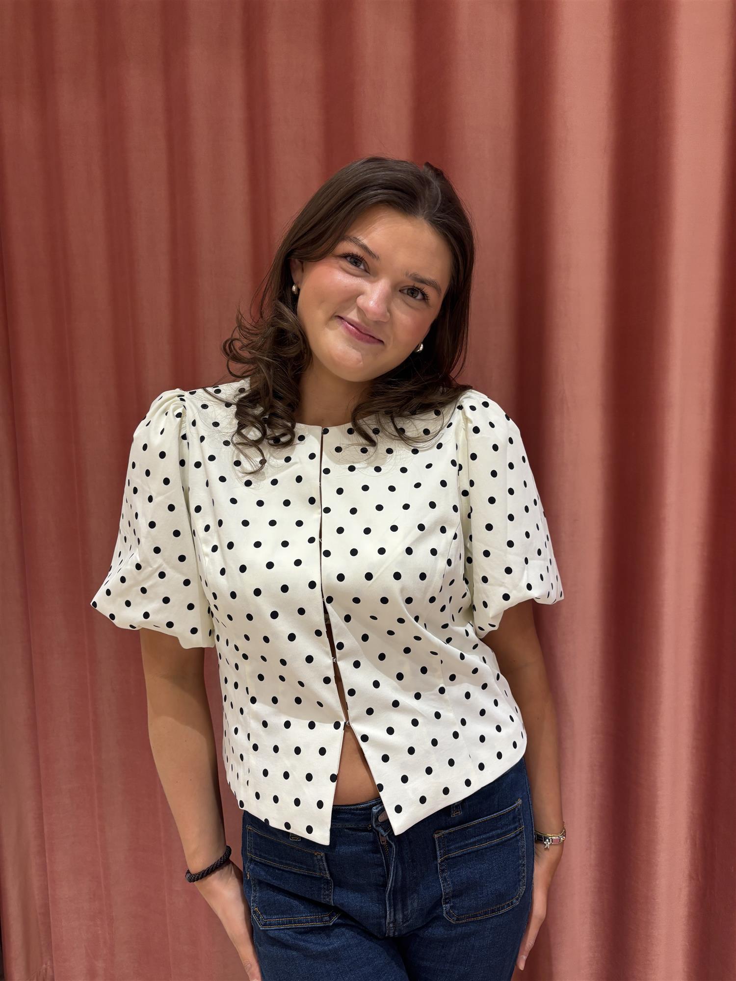 NEO NOIR Anela Blouse - Farmor Ingvarda