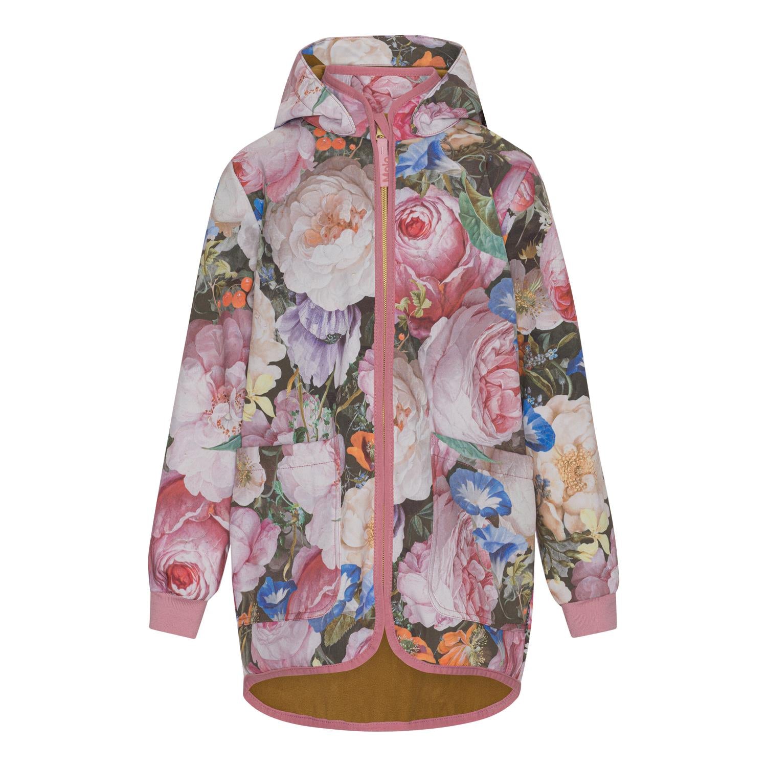 MOLO 4-12ÅR Hillary Jacket,Rosa mix Blomstret