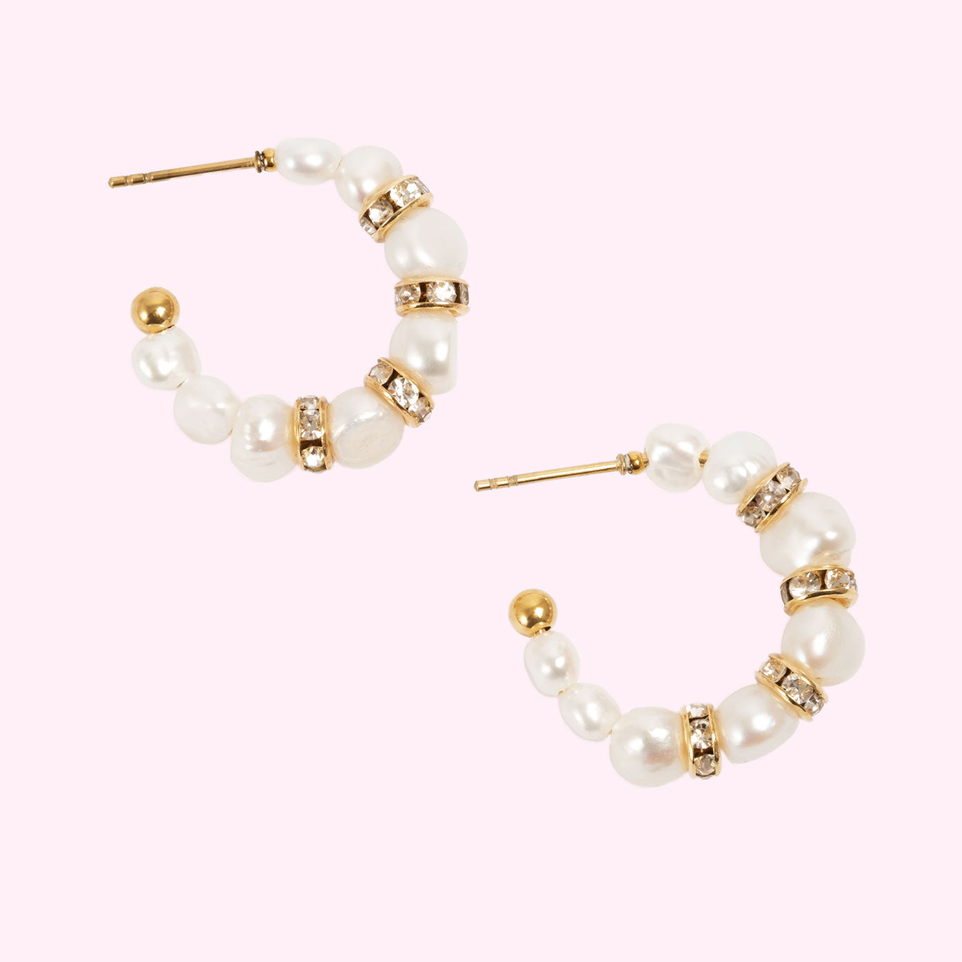 TONE DAMLI by A & C Garland Hoops Earrings