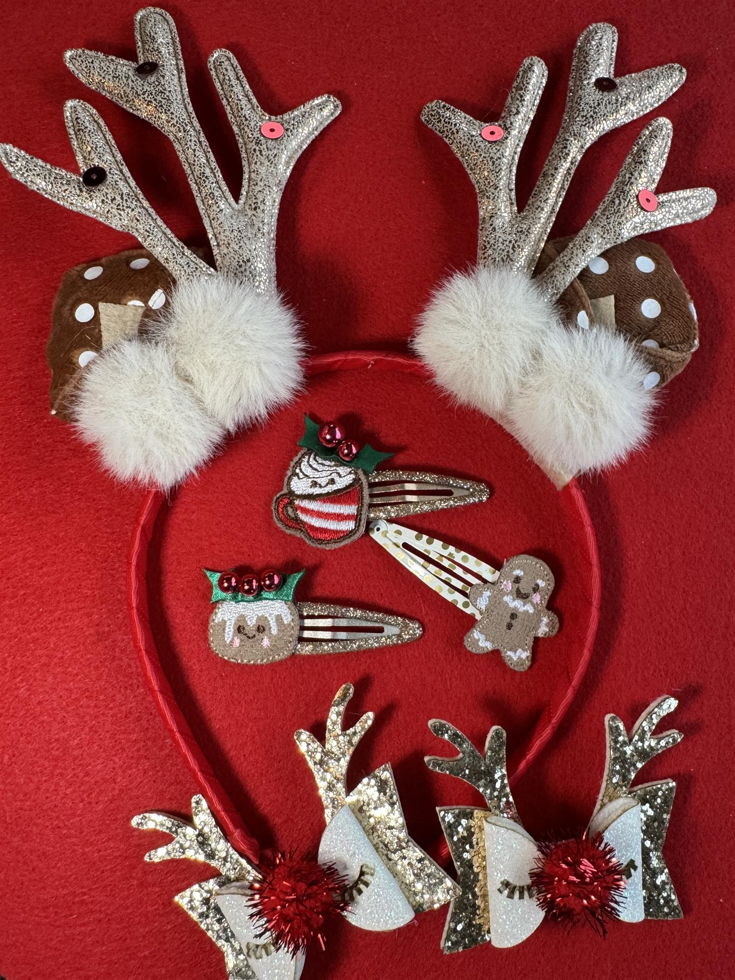 SOUZA! Hairclips 2pk,Reindeer