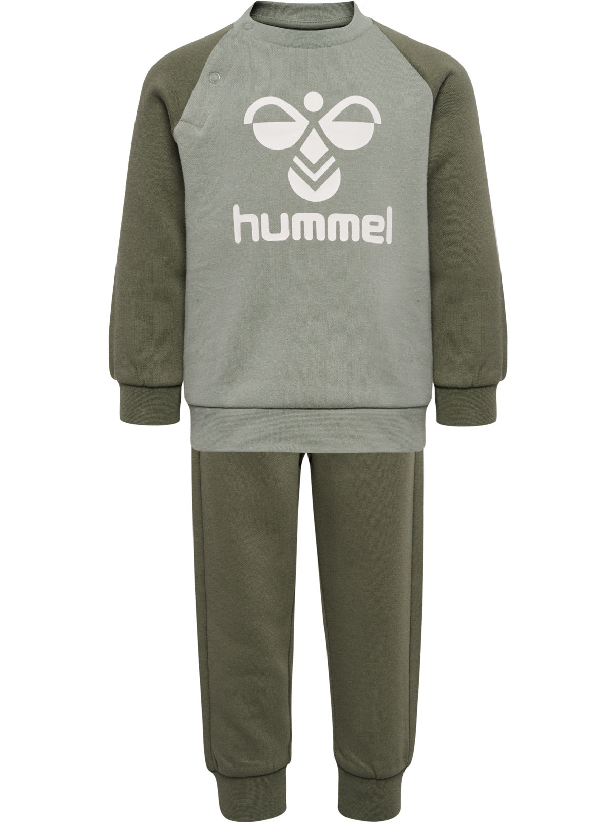 HUMMEL 0-4ÅR Humming crewsuit Grønn